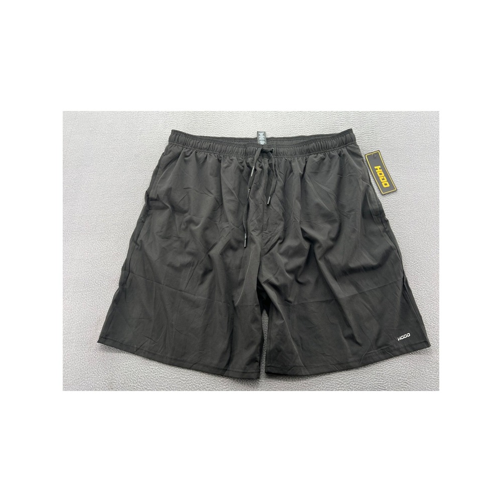 HODO Shorts Men's 4XL Black Live Life Active Athletic Performance Shorts NWT